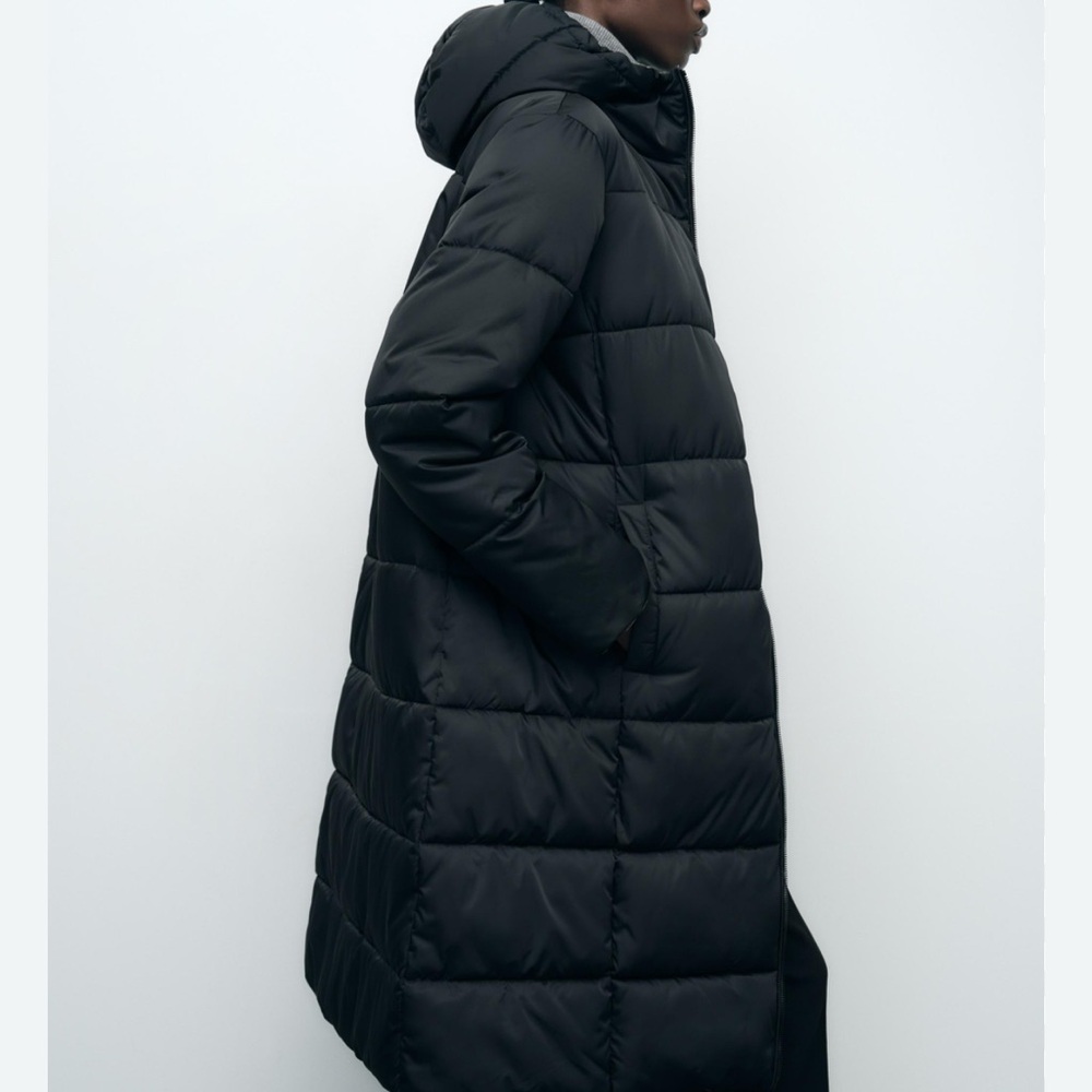 ZARA Reversible Anorak Puffer Jacket sz. S - Picture 4 of 8